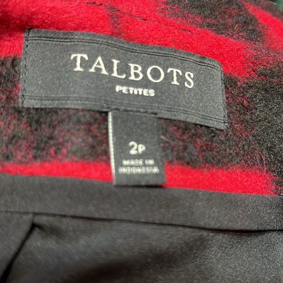 Talbot black and red size 2 Petite skirt - Picture 6 of 6